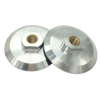 Rigid Aluminium Hook and Loop Backing Pad