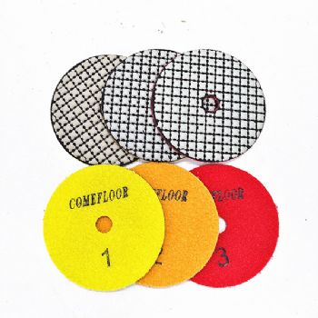 3-Step Stone Restoration Polishing Pads