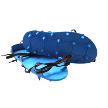 Blue Epoxy Spike Shoes