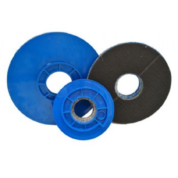Plastic Blue Snail Lock Holder w/Velcro