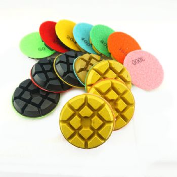 100mm Diamond resin stone polishing pads
